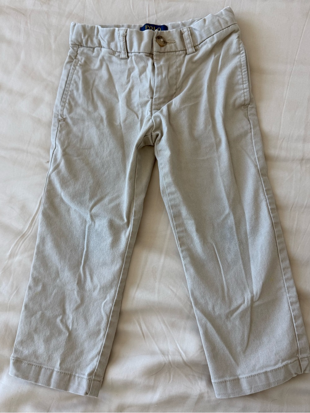 Polo by Ralph Lauren khaki Gray Boys' Chino Pants 2T